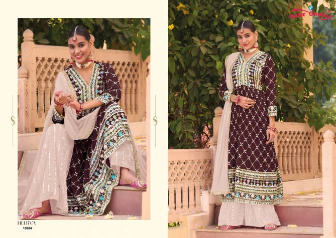 Your Choice Heerva Georgette Wholesale Wedding Wear Salwar Suits